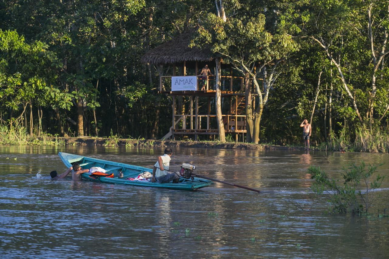 Aemak Iquitos Ecolodge Santa Clara Eksteriør billede